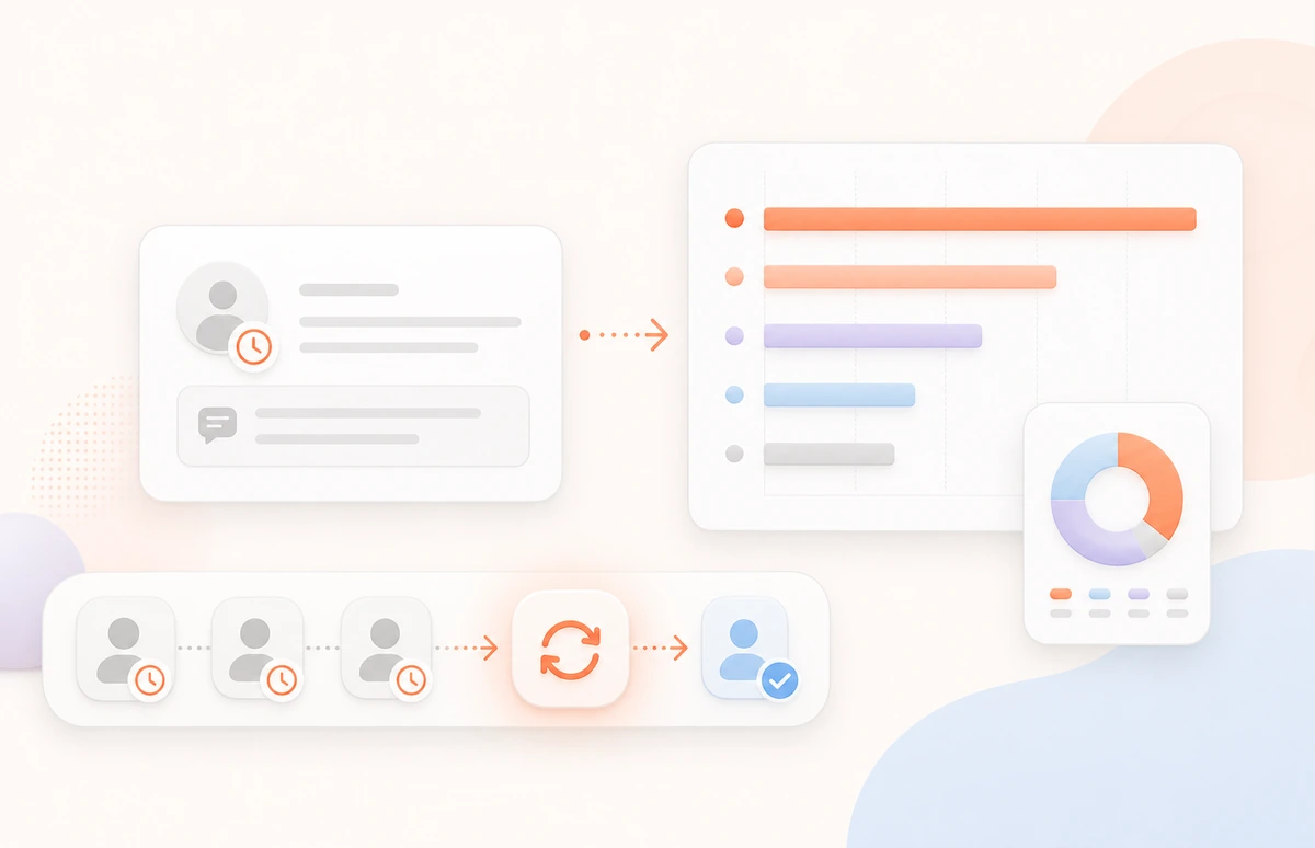 Spacebrain AI CRM view showing follow-up activity to recover an inbound lead.